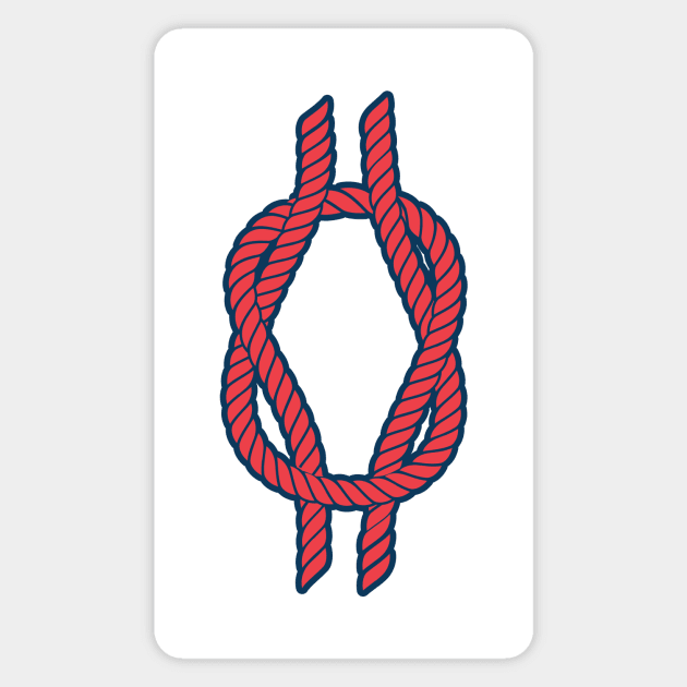 Sailing Knot Magnet by SWON Design